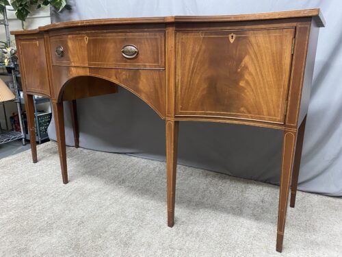 Vintage Mahogany Wooden 2-Door Sideboard