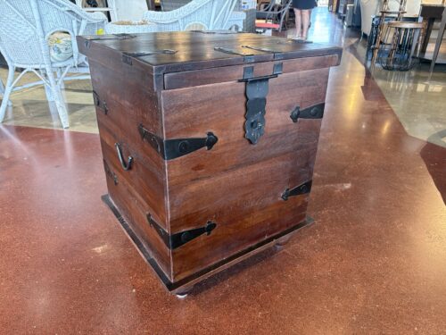 PIER 1 Ridgeway Slide Top Trunk End Table