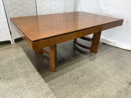 Vintage Italian Modern Coffee Table in Cherrywood