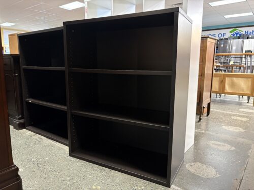 Made in Denmark Dark Stained 3-Shelf Bookcase
