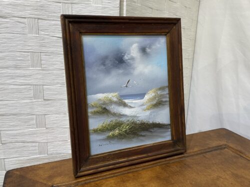Petite Gull Trio Original Oil Painting