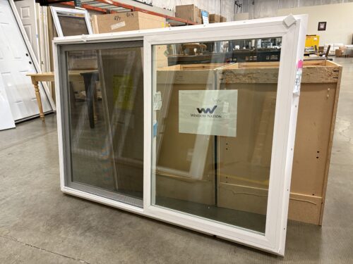 NEW! WINDOW NATION 41x59 White Vinyl Sliding Vindow