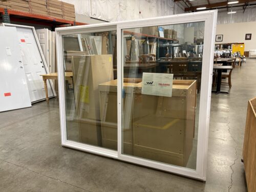 NEW! MILGARD X WINDOW NATION 59x71 White Vinyl Sliding Window