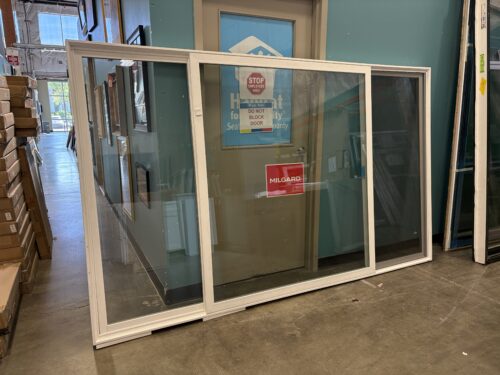 NEW! MILGARD 66x110 White Vinyl Multi-Lite Sliding Window