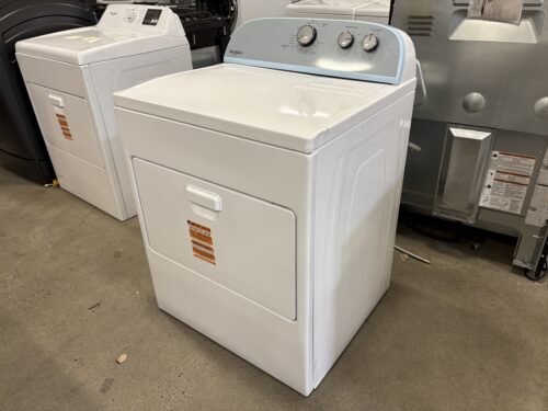 WHIRLPOOL White Vented Front Load Electric Dryer with AutoDry System Model: WED4950HW0