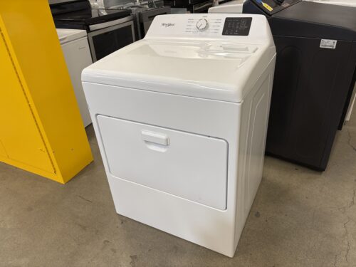 WHIRLPOOL White Vented Electric Dryer with Adaptive Dry Sensor Model: WED4107SW0