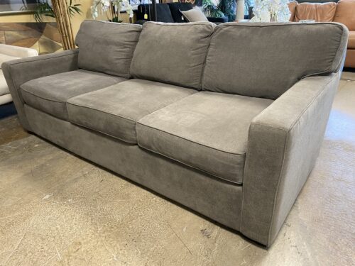 Grey Track Arm 3-Seat Sofa