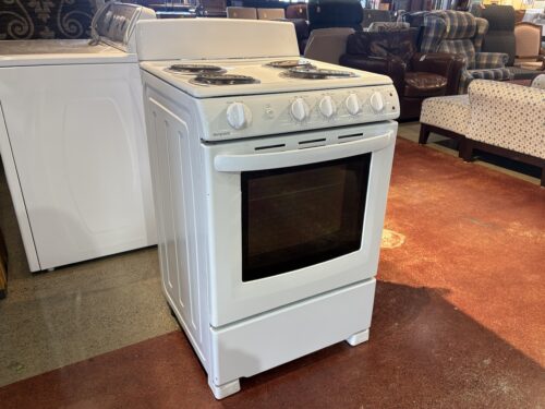 HOTPOINT Petite White 4-Burner Stove