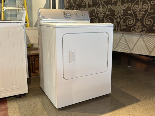 MAYTAG White Front-Load Dryer Model # MEDC300XW0