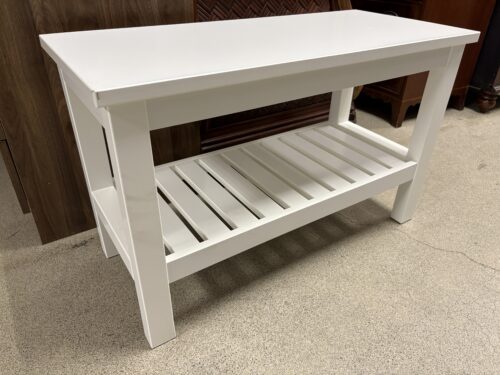IKEA Hemnes White Entryway Bench