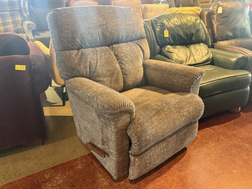 LA-Z-BOY Comfy Neutral Grey Manual Recliner Armchair