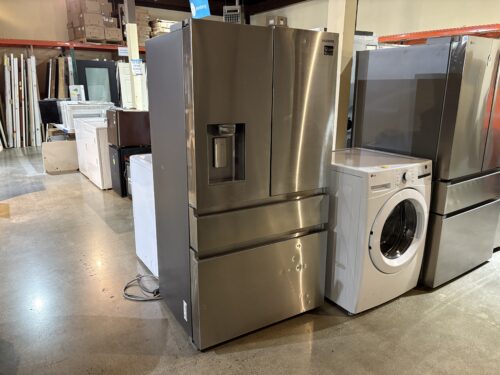 SAMSUNG 36 in. Standard Depth 4-Door French Door Refrigerator IN Stainless Steel Model #RF23M8070SR/AA