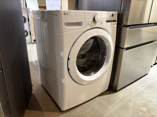 NEW! LG High Efficiency Stackable Medium Front Load Washer - White Model #WM3400CW