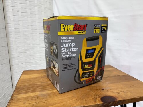 EVERSTART 1600 Amp Lithium Jump Starter with Air Compressor