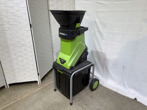 EARTHWISE 15 Amp 120V Corded Electric Chipper Shredder with Collection Bin Model # GS70015