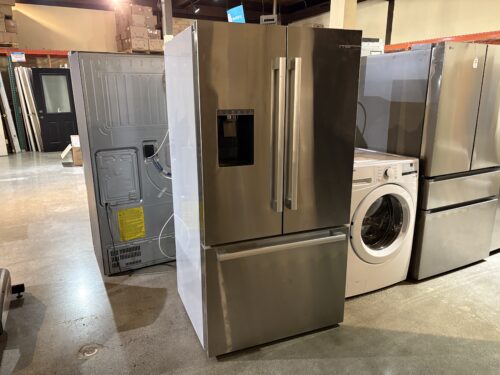 BOSCH 500 Series 36 in. Standard Depth French Door Refrigerator with External Water and Ice Model # B36FD50SNS/04