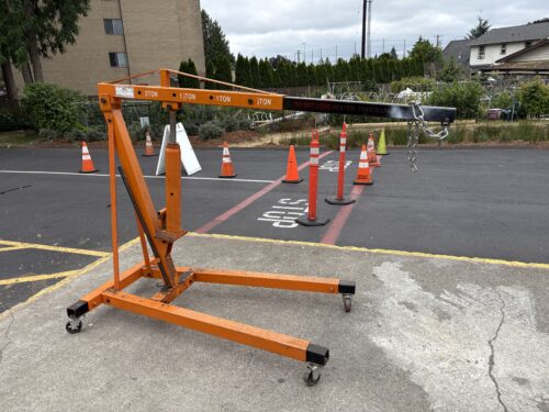 ALLIED 2 Ton Hydraulic Engine Hoist Model # EH23