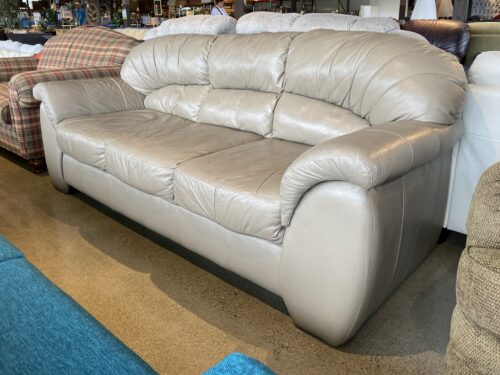 Elephant Grey Angled Arm Sofa