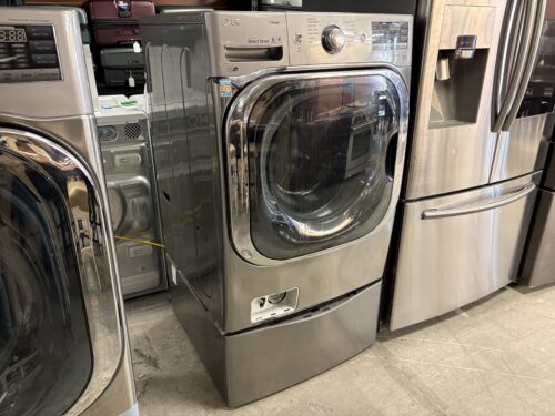 LG Steam Direct Drive 5.2 cu ft Mega Capacity Washer w/ Delicates Mini Washer Model # WM8100HVA