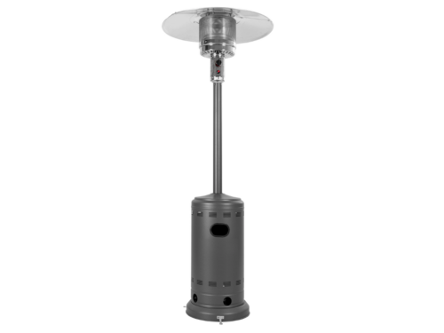 NEW! NUU GARDEN 46000 -BTU Gray Iron Floorstanding Liquid propane Patio Heater