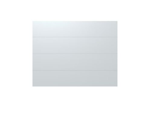 WAYNE DALTON Classic Steel 9-ft x 7-ft Flush Panel White Single Garage Door