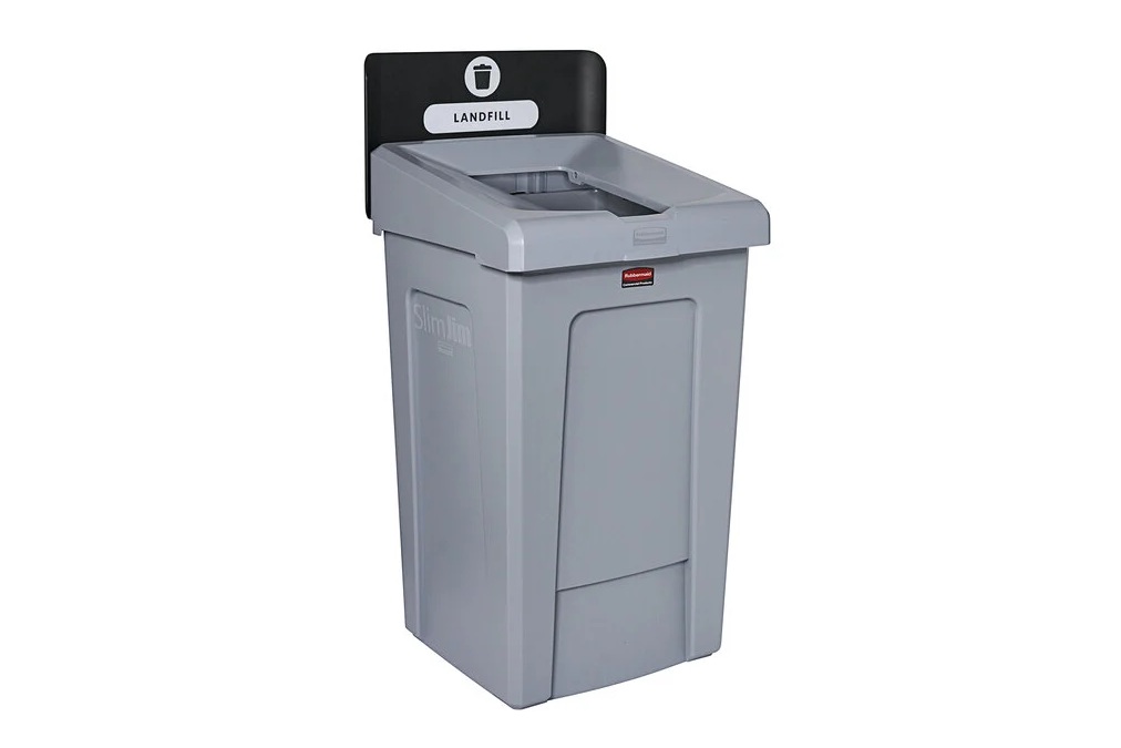 NEW! RUBBERMAID 33-gallon Slim Jim Recycling Station