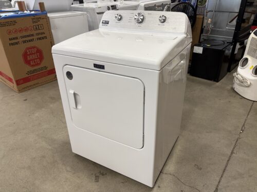 MAYTAG White Vented Electric Dryer with Wrinkle Prevent Cycle Model # MED4500MW0