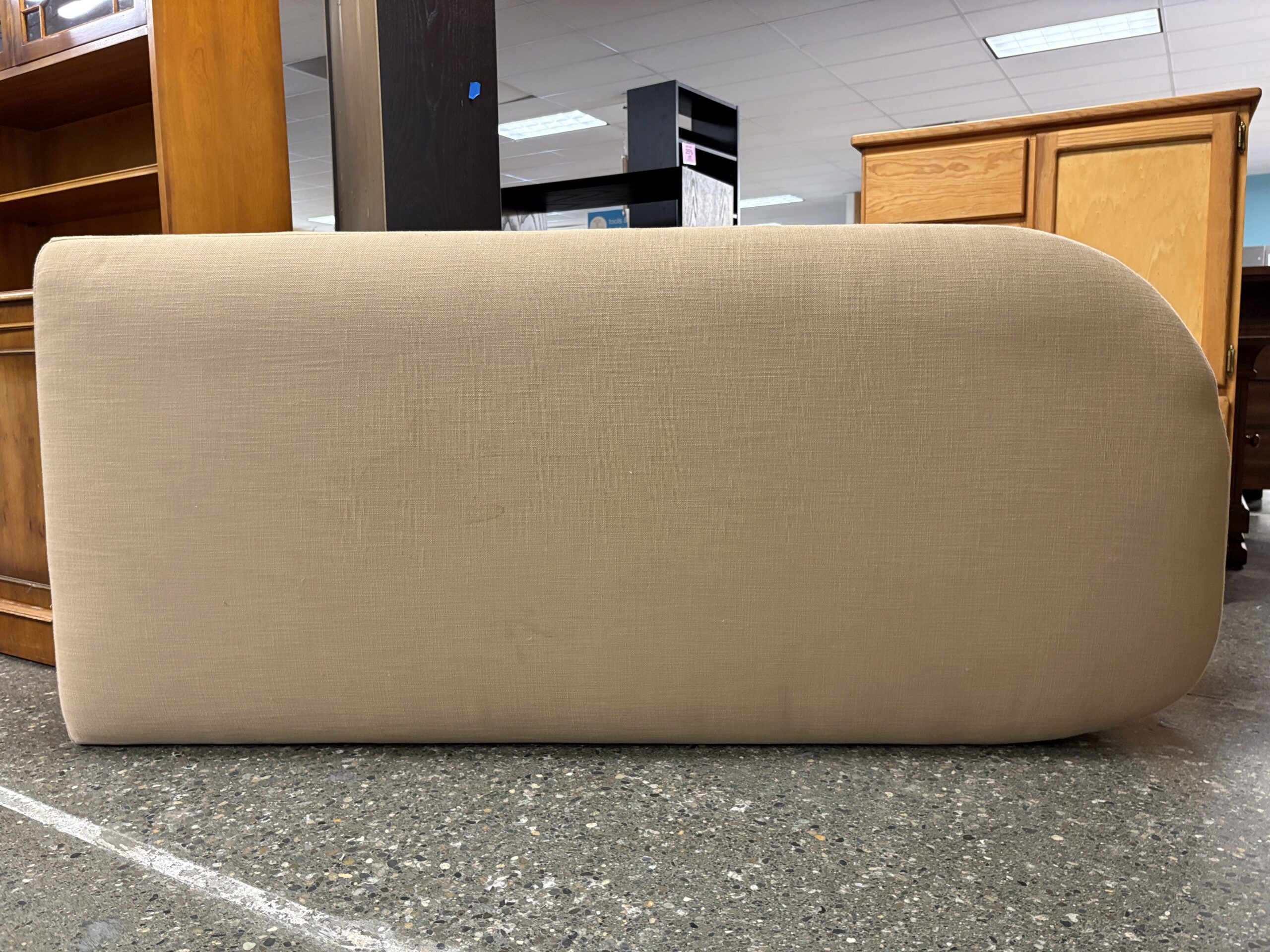 RESTORATION HARDWARE Byron Outdoor 2 Seat Sectional Right Arm Camel Sofa Cushion (Set of 4)