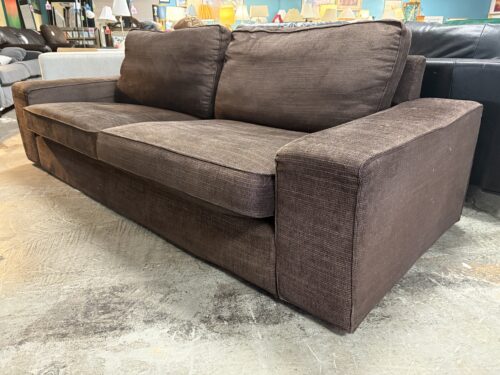 IKEA Kivik Chocolate Fabric Sofa