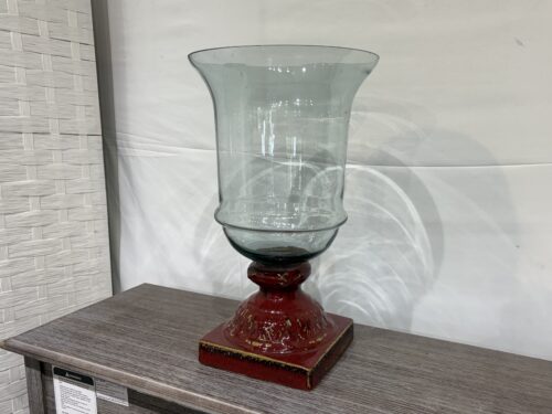 Glazed Glass Décor Vase