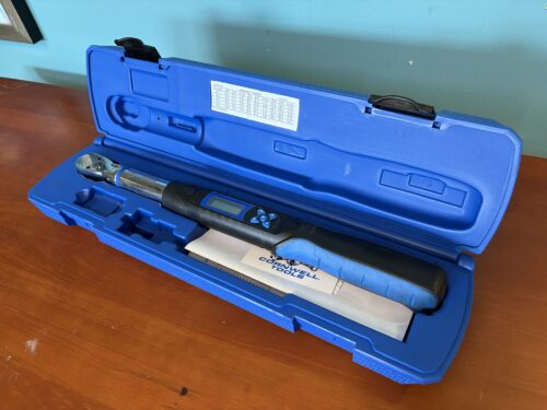 CORNWELL TOOLS 3/8" Digital Torque Wrench with Angle Indicatorn and Carry Case