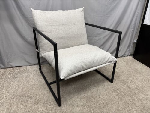 ASHLEY Zinus Grey Sling Accent Chair
