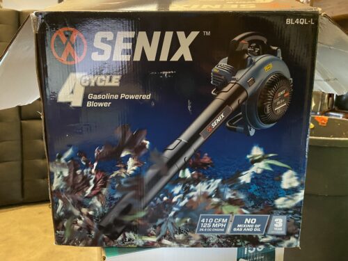 SENIX 4-Cycle Handheld Leaf Blower, No Nozzle Model # BL4QL-L