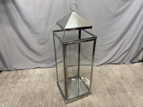 POTTERY BARN Malta Nickel Lantern