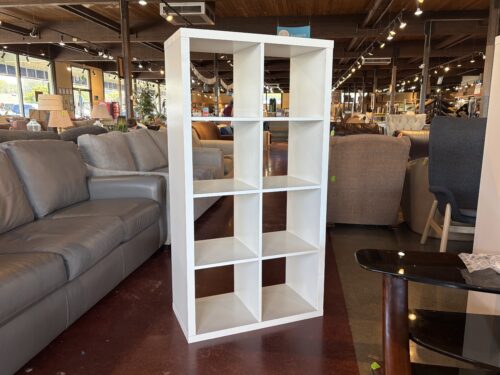 NEW! IKEA Kallax Crisp White 6-Cubby Shelf