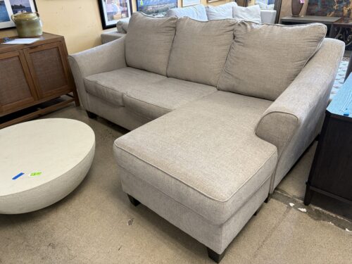 ASHLEY Kestral Driftwood Sofa w/ Reversible Chaise