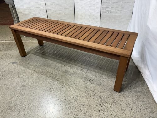 Outdoor Backless Garden Bench