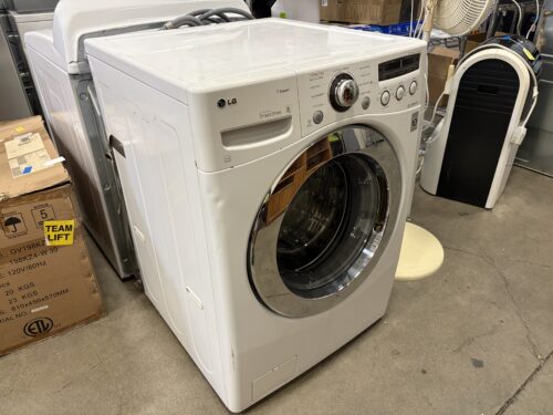 LG SteamWasher Series, 3.6 Cu. Ft. Front Load Clothes Washer Model #WM2650HWA