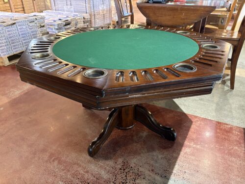 3 in 1 Multi Game Table in Antique Walnut