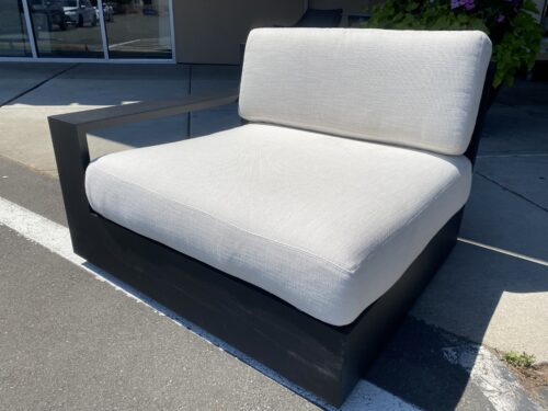 RESTORATION HARDWARE Marbella Aluminum Modular Left-Arm Chair