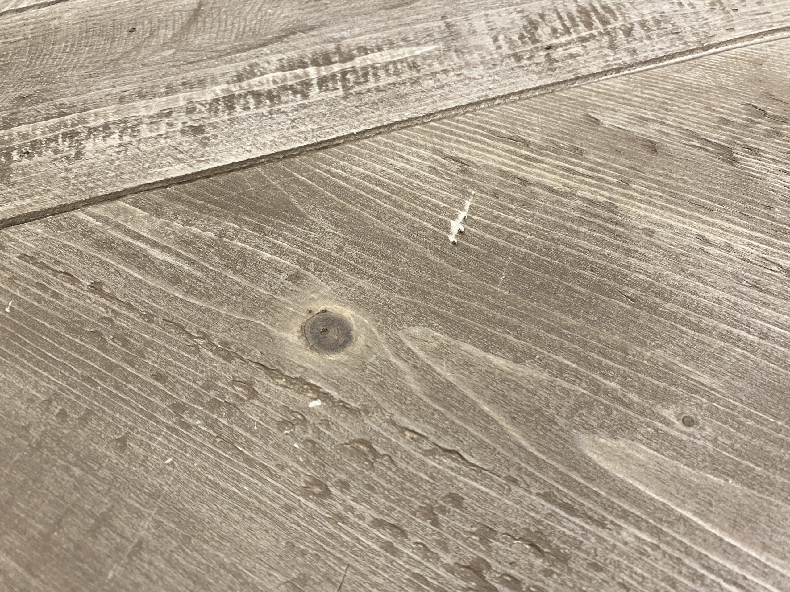 RESTORATION HARDWARE Salvaged Wood Trestle Natural Round Dining Table