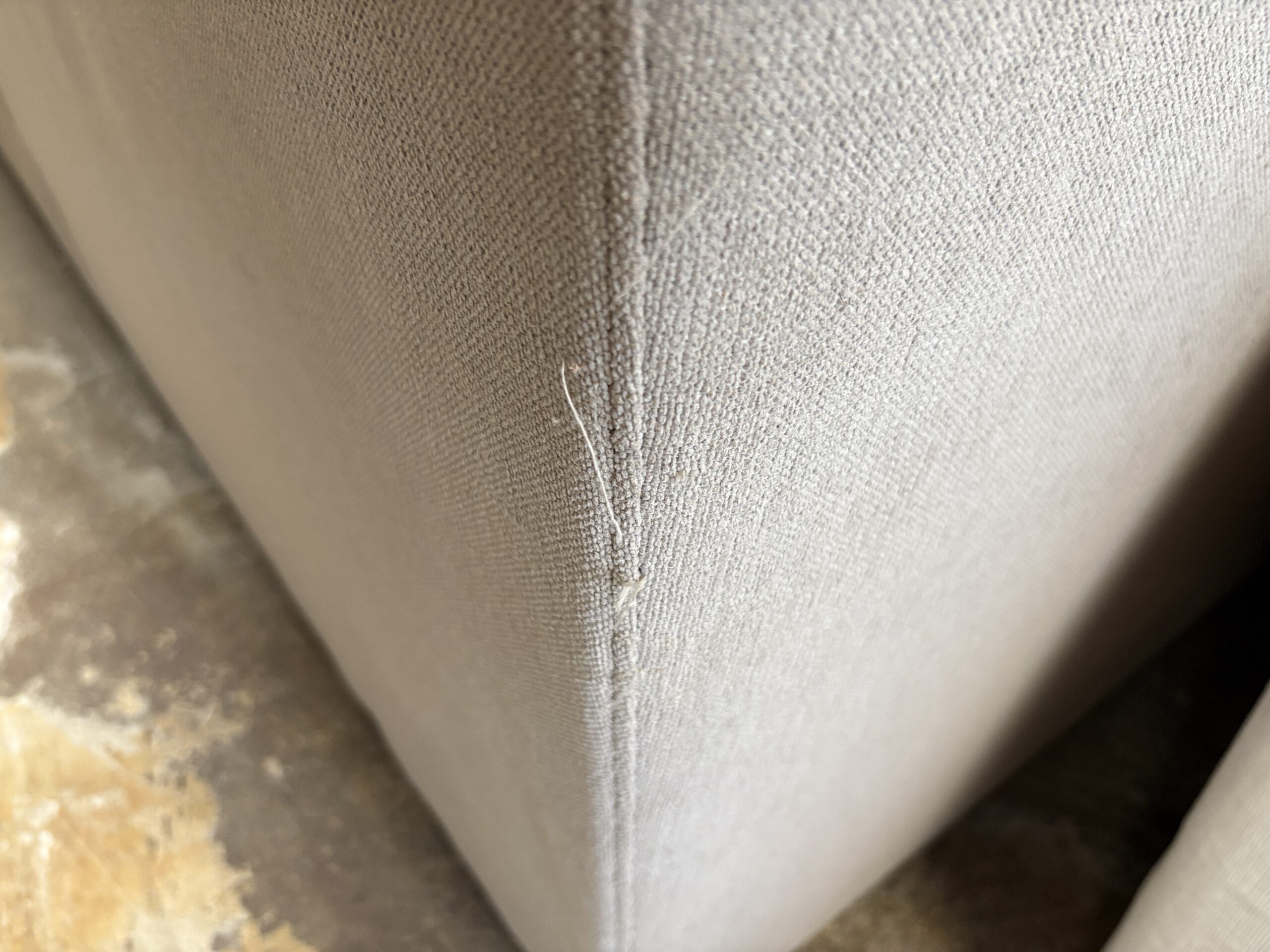 RESTORATION HARDWARE Cloud Modular Slope Arm Wheat Fabric Sectional