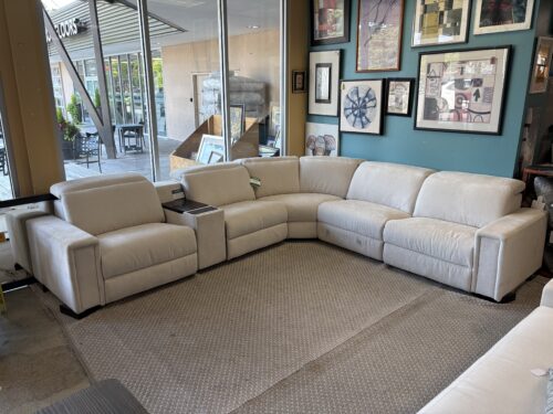 LA-Z-BOY Armitage Power Reclining Modular L-Shaped Sectional w/ Wireless Charging