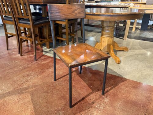 Starbucks Wood & Metal Bistro Dining Chair