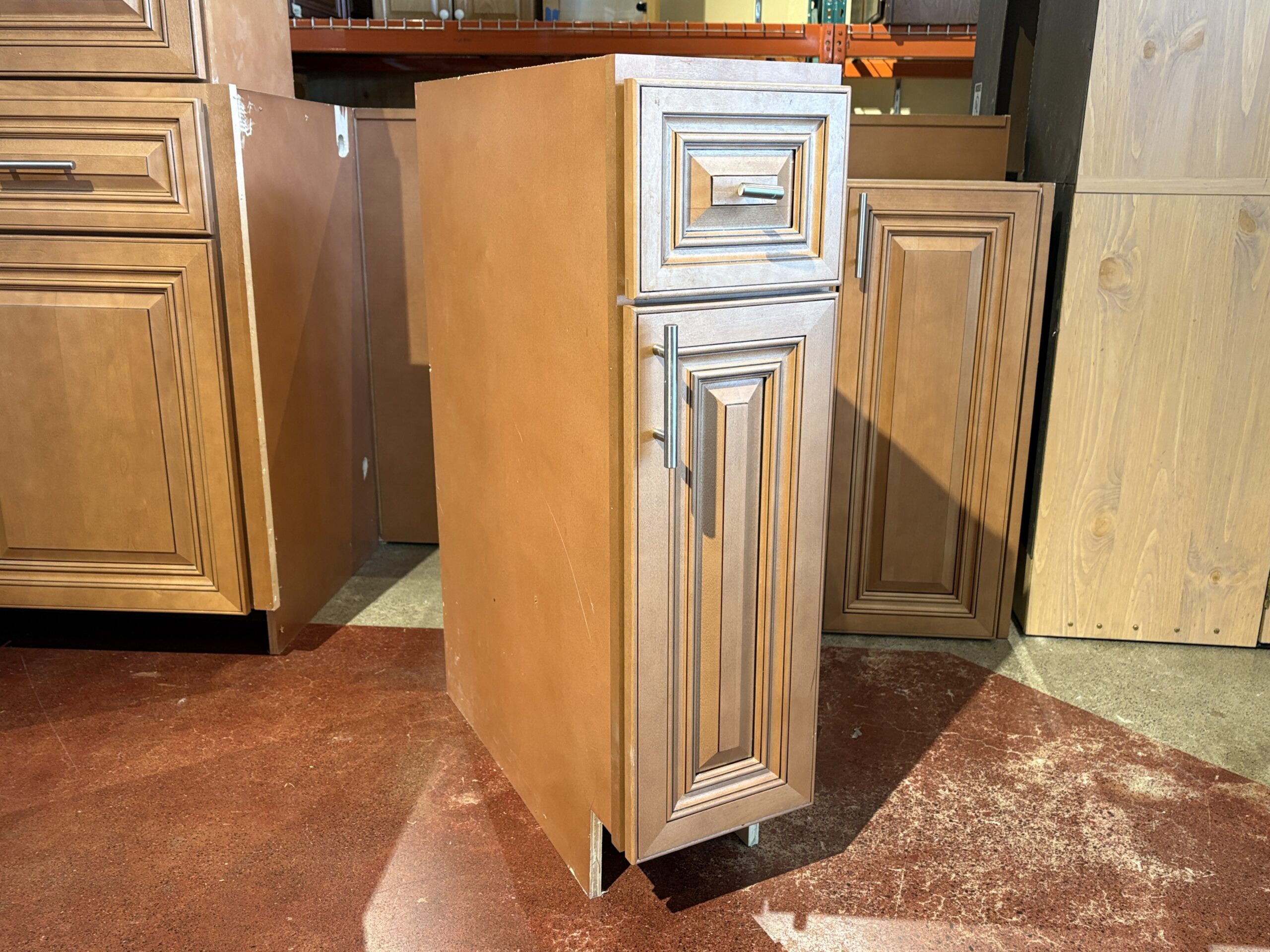 J&K CABINETRY Slim Single Drawer Side Cabinet – Lower