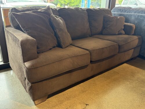 Dark Chocolate Brown 3-Seater Sofa