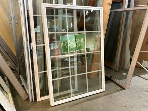 NEW! CASCADE 47x32 White Vinyl Window