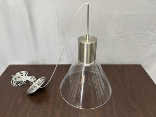 KUZCO Vanier Brushed Nickel Pendant Ceiling Light