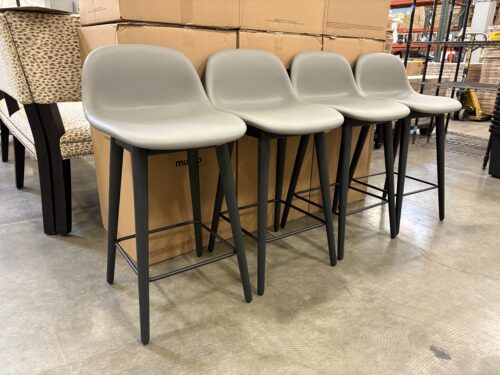 MUUTO Fiber Bar Stools (Set of 4)