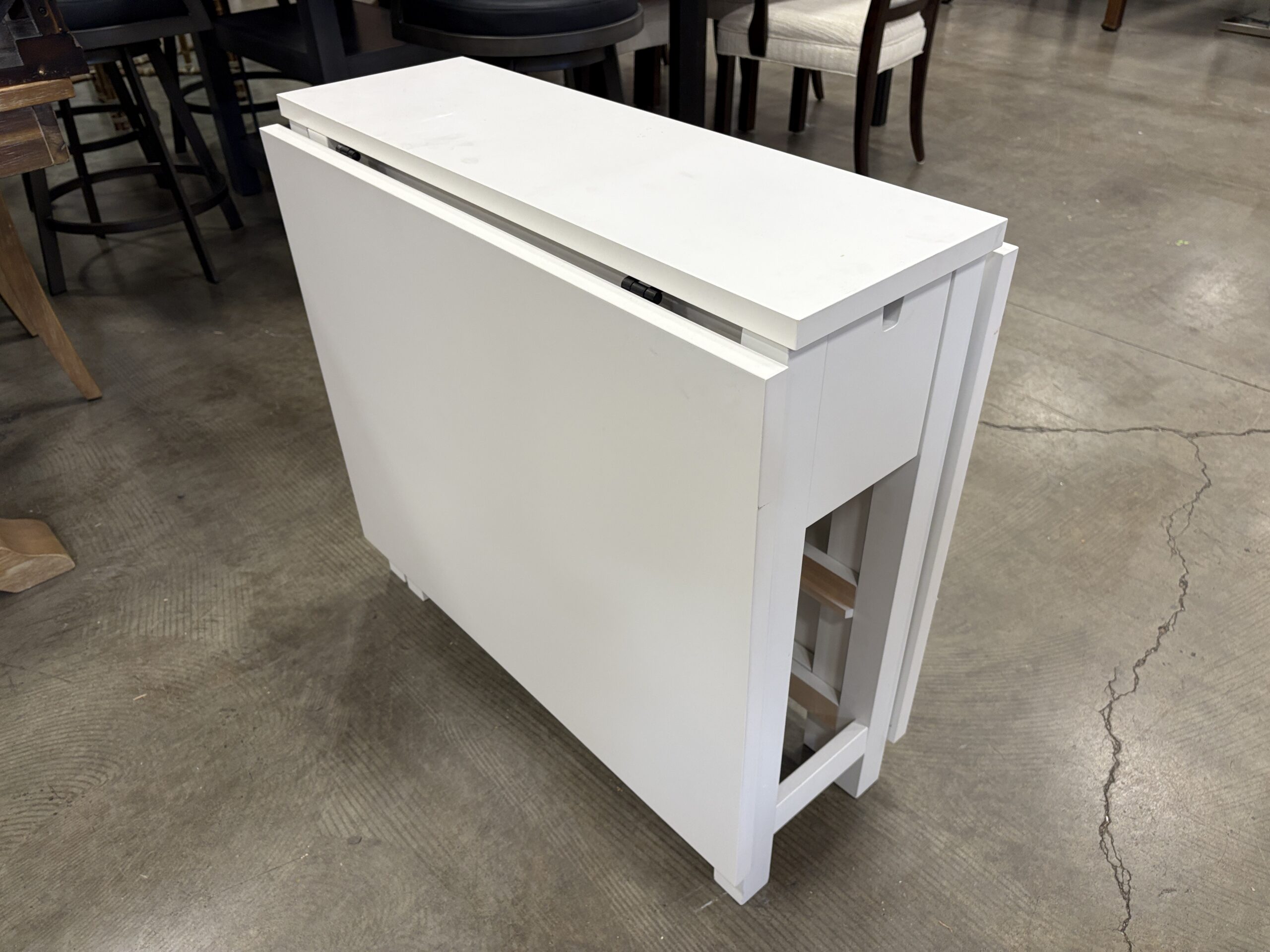 専用 IKEA NORDEN IKEA Norden Fold Out Dining Room Table with Storage | Habitat